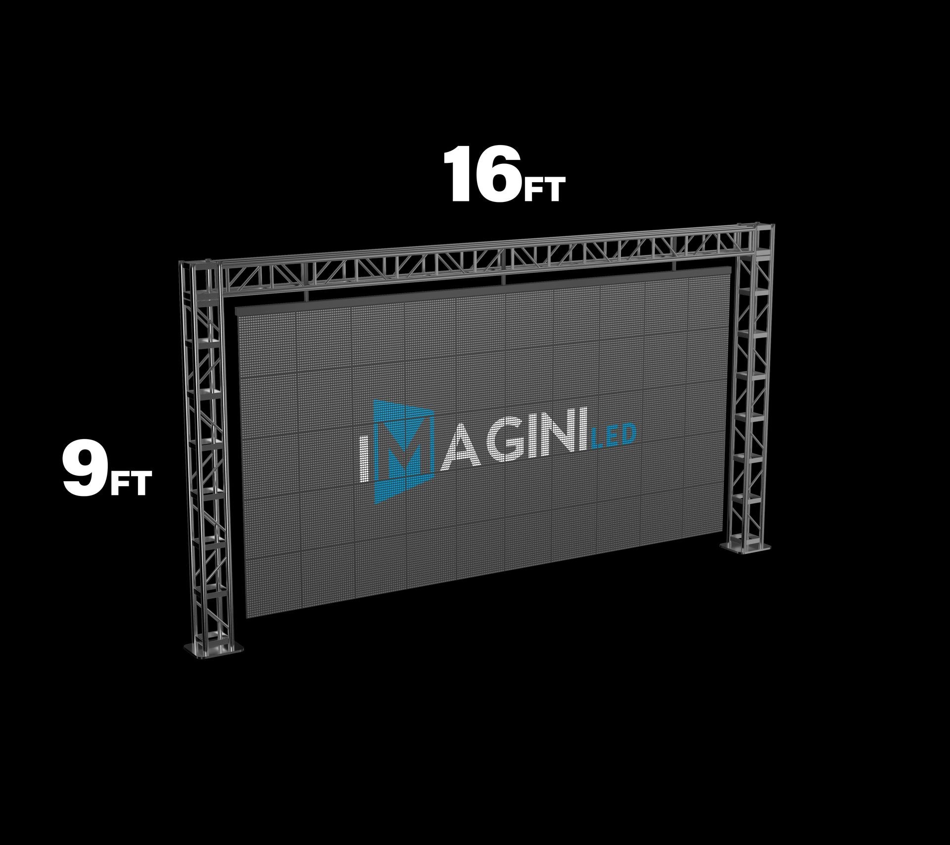 Standard LED Wall / 9'x16' P2.9 Indoor